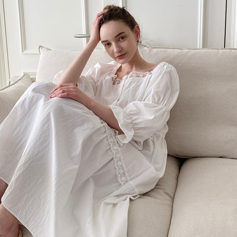Scarlet Cotton Loungewear Dress