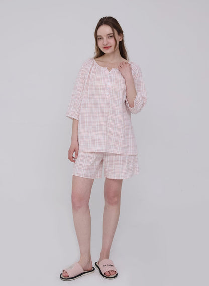 SYDNEY Cotton Loungewear Pajama Set (Women / Men)