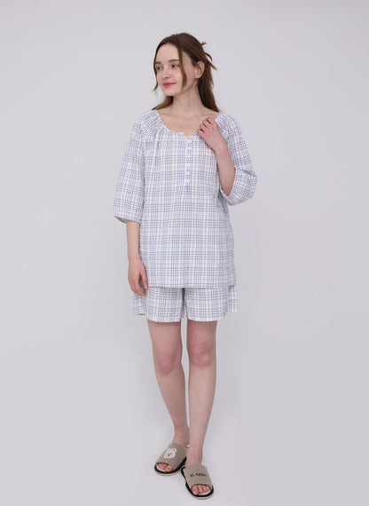 SYDNEY Cotton Loungewear Pajama Set (Women / Men)