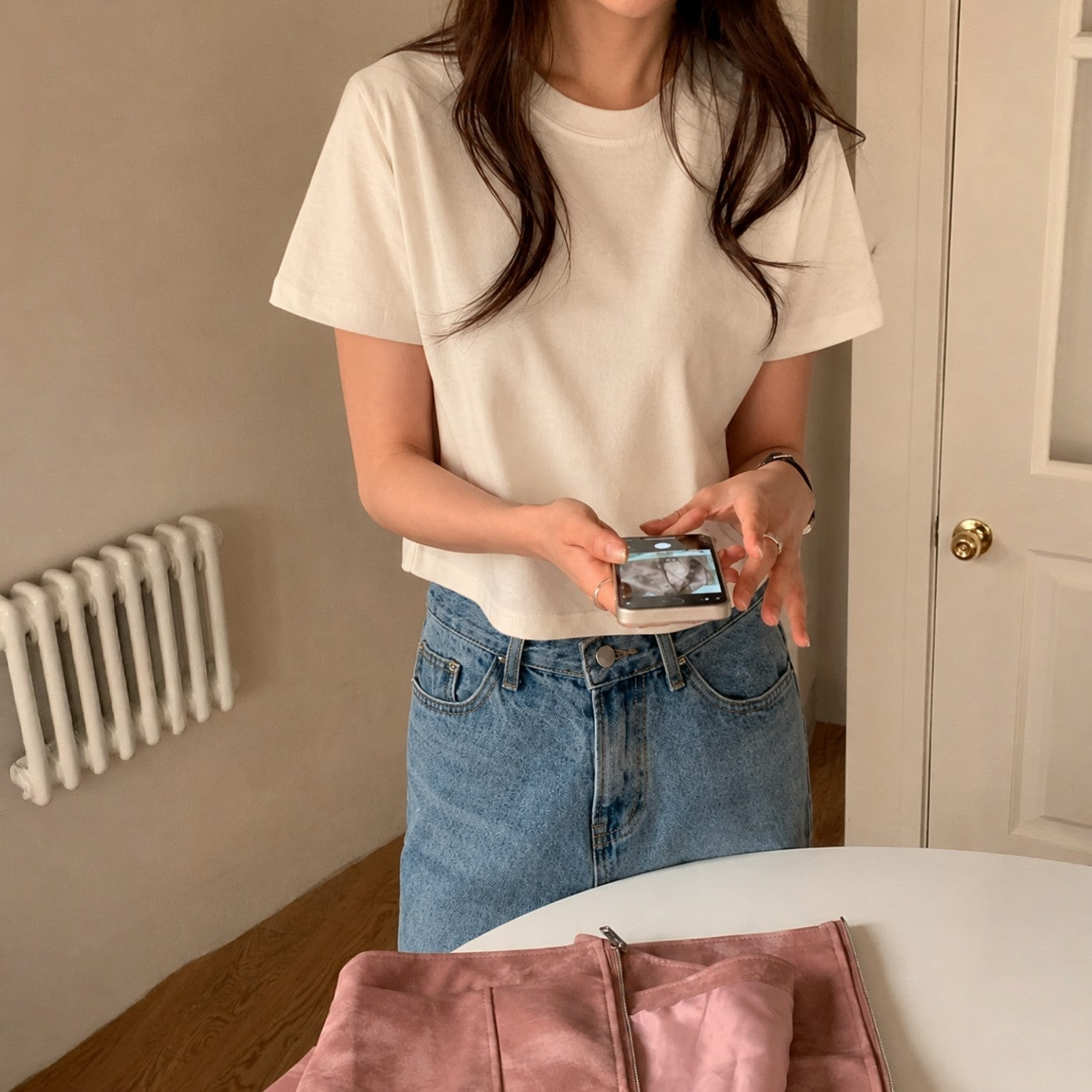 Essential Soft Stretch Everyday Tee - Women One Size