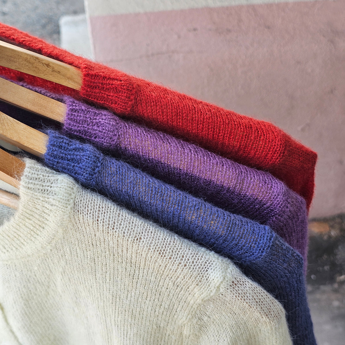 Mohair Knit Cardigan - Women One Size