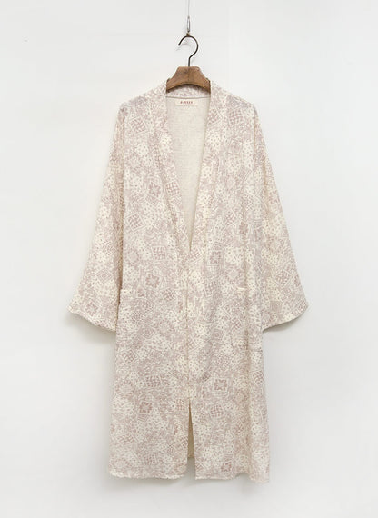 Serenity Bandana Gauze Robe & Pants Loungewear Set –  Bandana  Dusty Rose