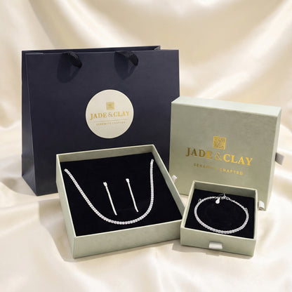 CELESTINE Necklace, Earrings & Bracelet Jewelry Set