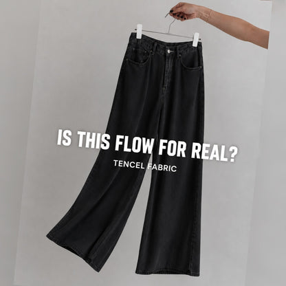 Soft Drape Tencel Wide Leg Pants – Women S-1X