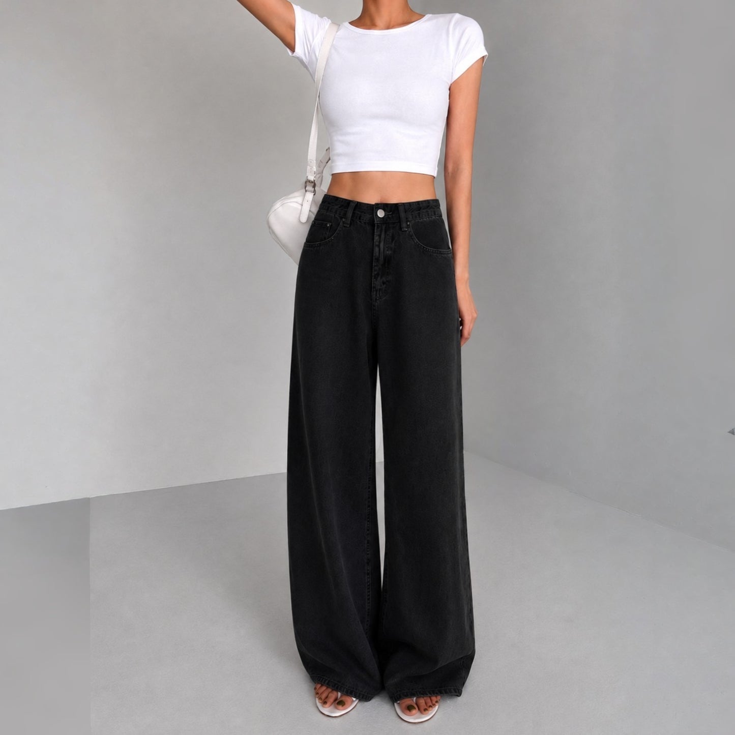 Soft Drape Tencel Wide Leg Pants – Women S-1X