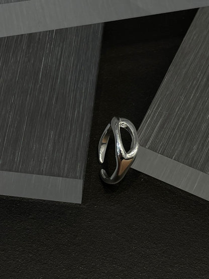 Pinky Flow Curve Open Ring