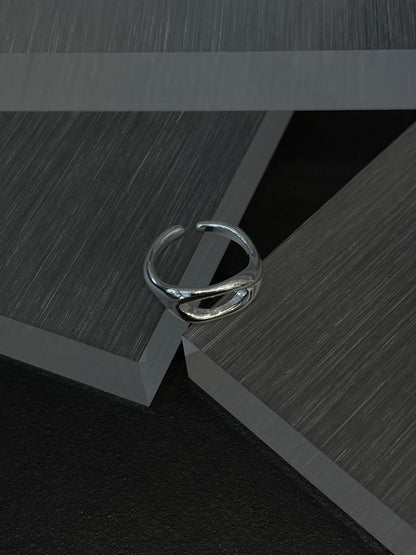 Pinky Flow Curve Open Ring