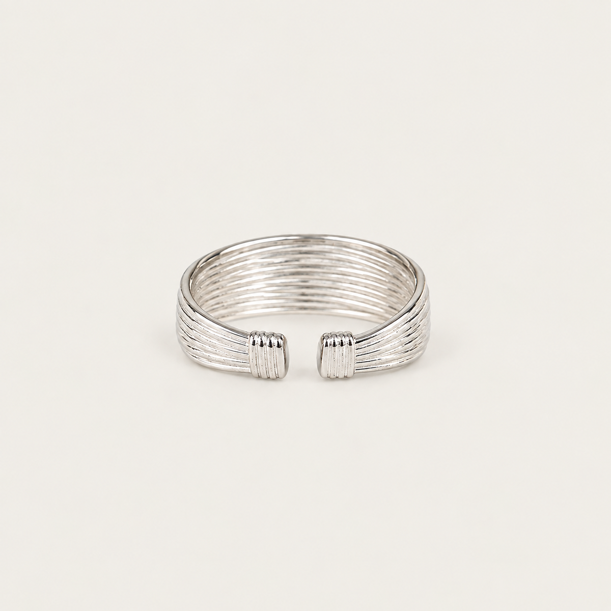 ÉLAN Layered Silver Ring