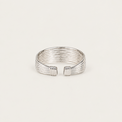 ÉLAN Layered Silver Ring