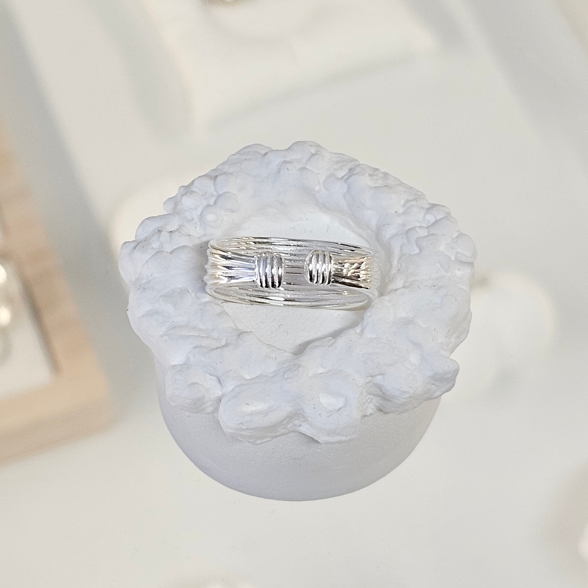 ÉLAN Layered Silver Ring