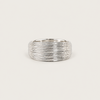 ÉLAN Layered Silver Ring