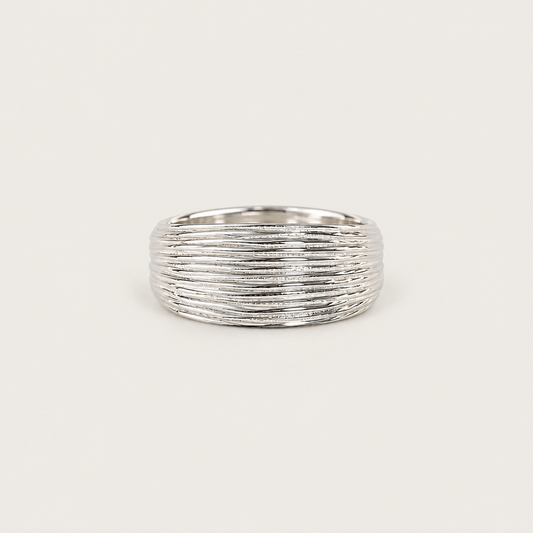 ÉLAN Layered Silver Ring