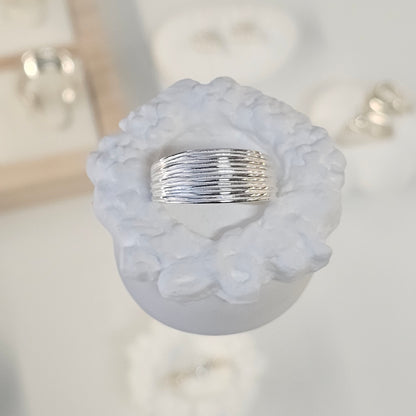 ÉLAN Layered Silver Ring