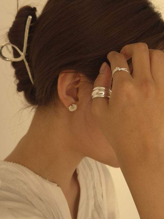 Bold Dome Silver Ring