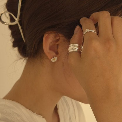 Bold Dome Silver Ring