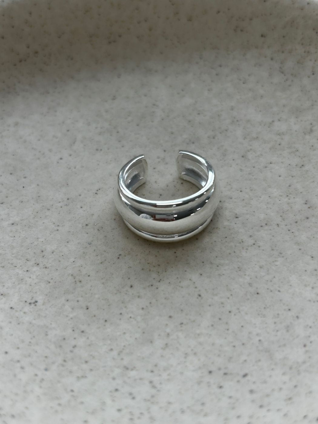 Bold Dome Silver Ring