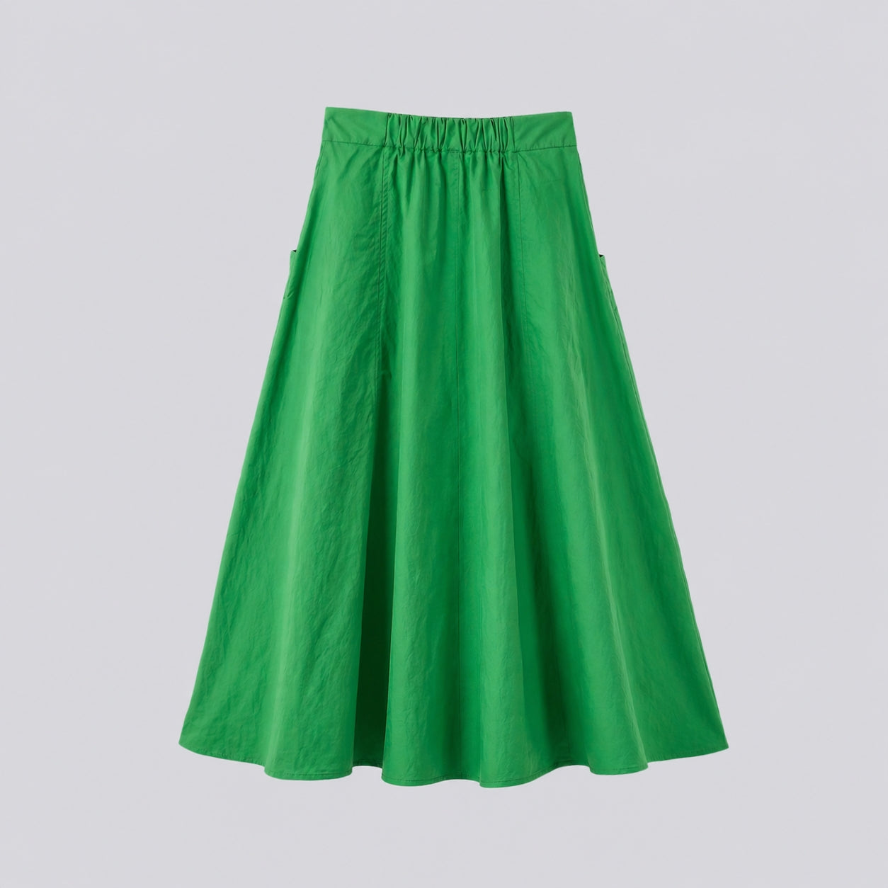 Structured Pocket A-Line Skirt