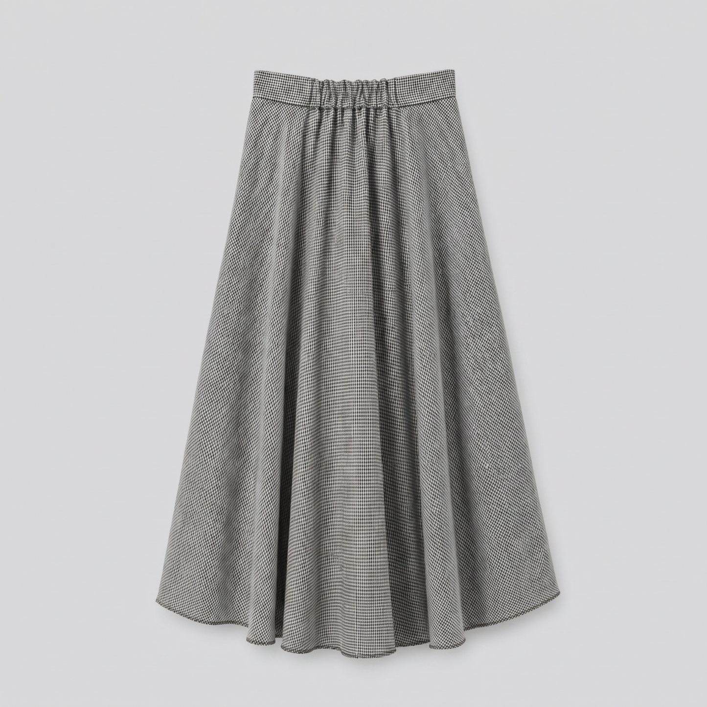 Classic Gingham A-Line Skirt