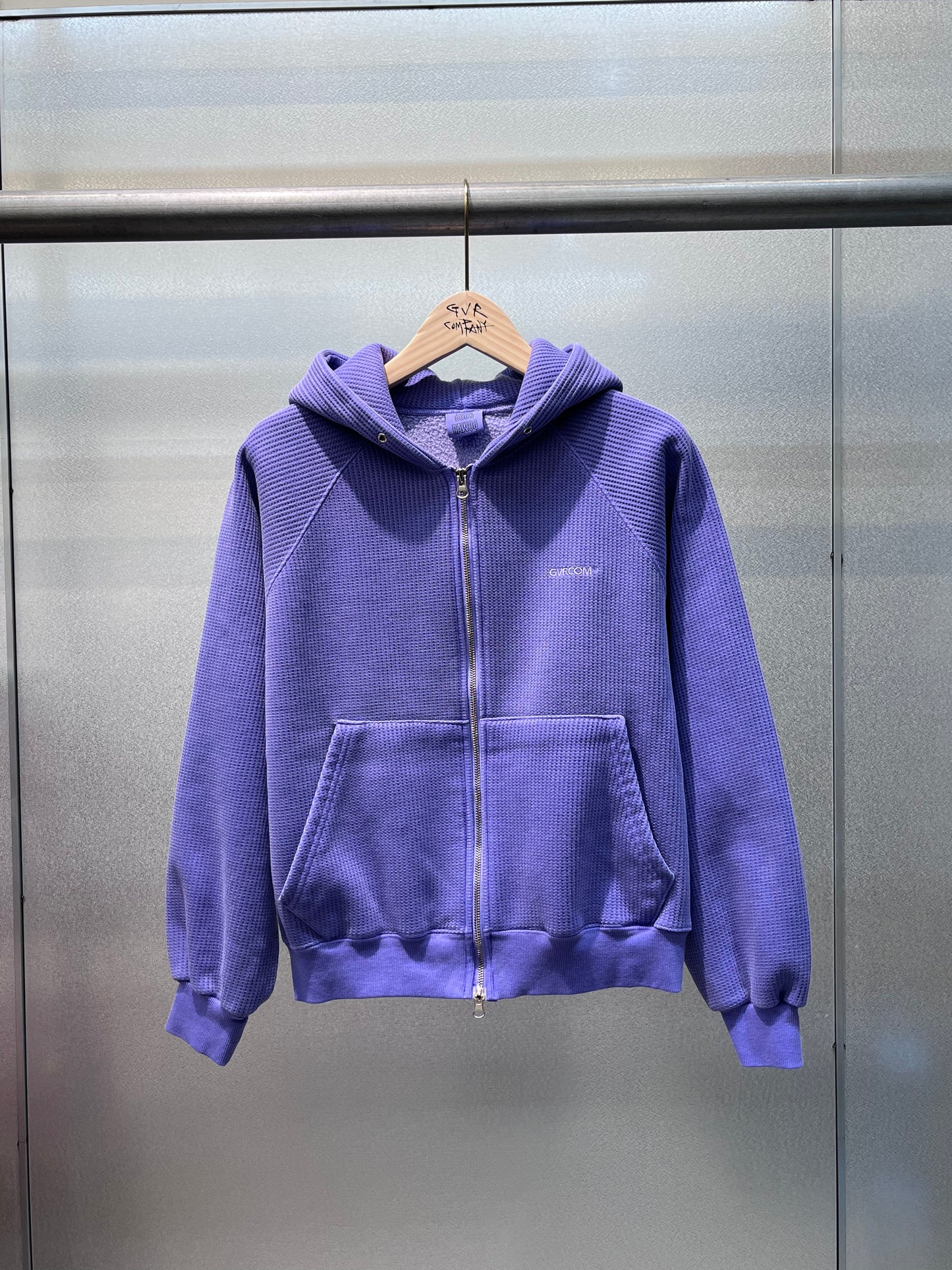 Women’s Fleece-Lined Zip-Up Setwear –  Soft Purple