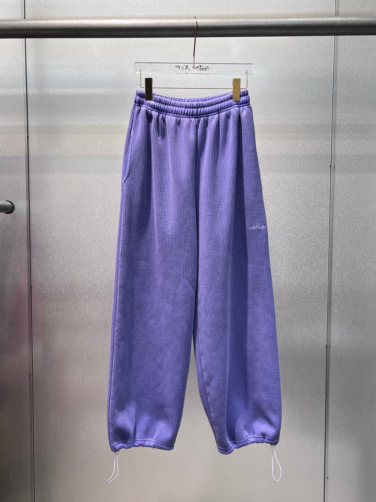 Women’s Fleece-Lined Zip-Up Setwear –  Soft Purple