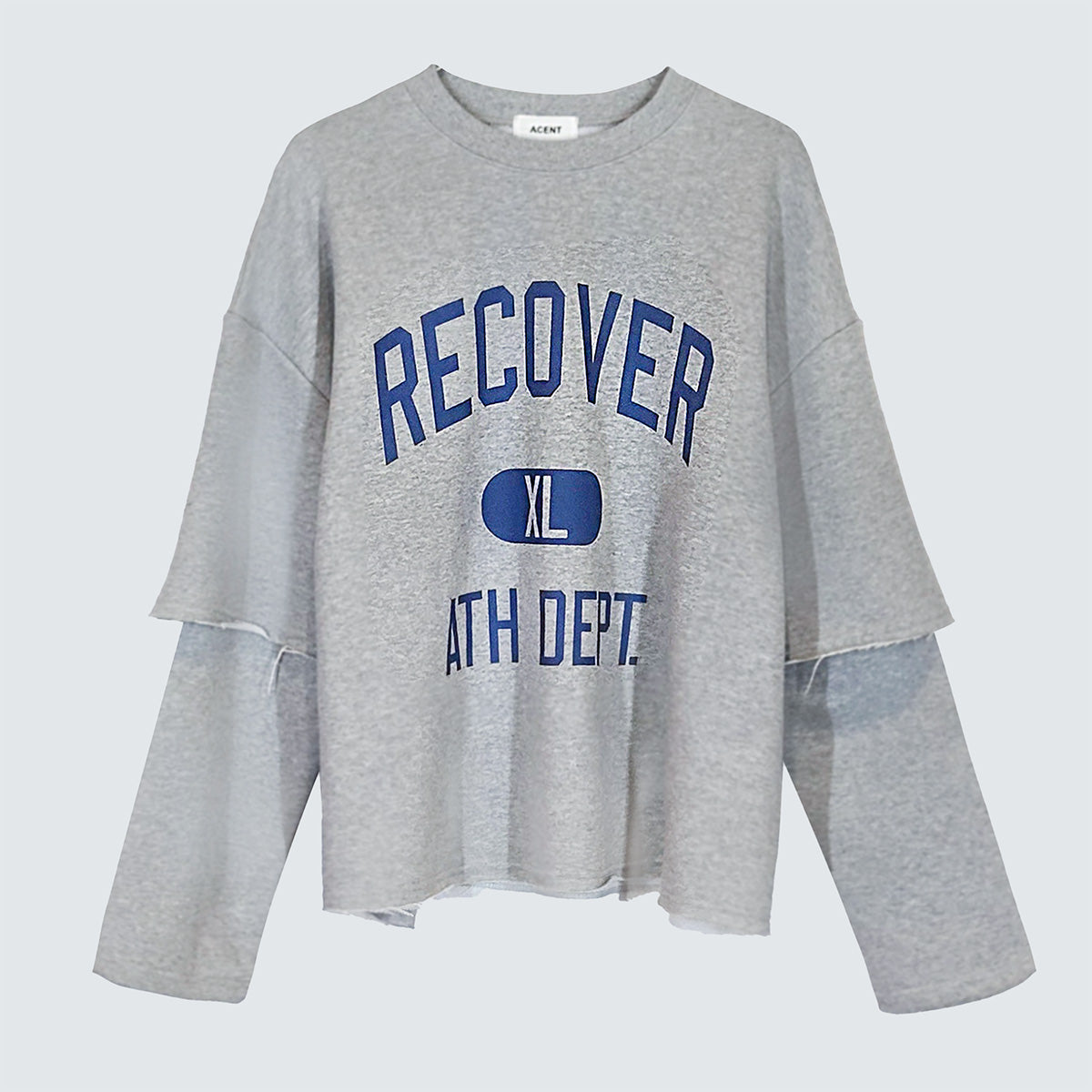 Recover XL Layered Sweatshirt (UNISEX / WOMEN – OVERFIT)