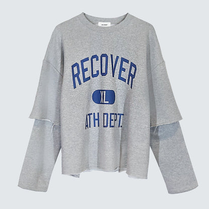 Recover XL Layered Sweatshirt (UNISEX / WOMEN – OVERFIT)