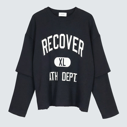 Recover XL Layered Sweatshirt (UNISEX / WOMEN – OVERFIT)