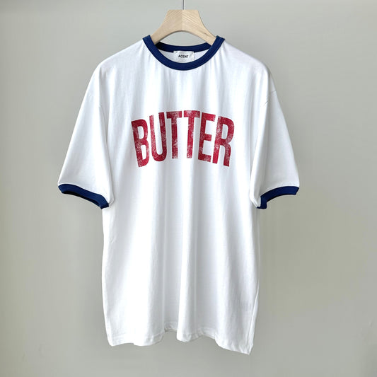 BUTTER Color-Band Graphic T-Shirt   - Men One Size