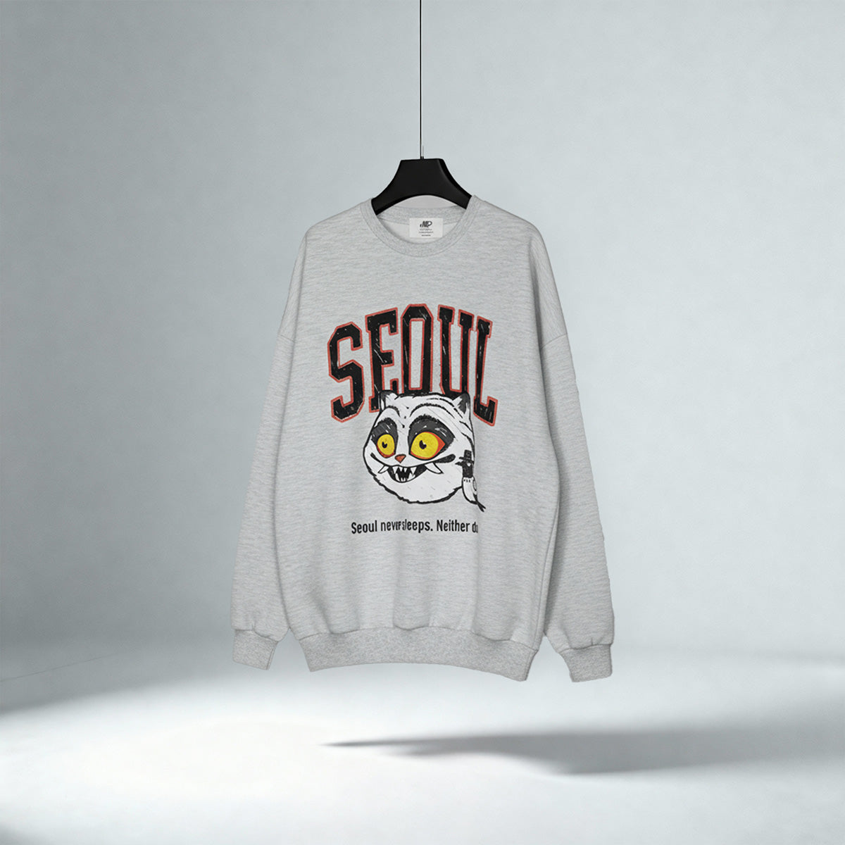 Seoul HAECHI Graphic Unisex Sweatshirt   (UNISEX / WOMEN – OVERFIT)