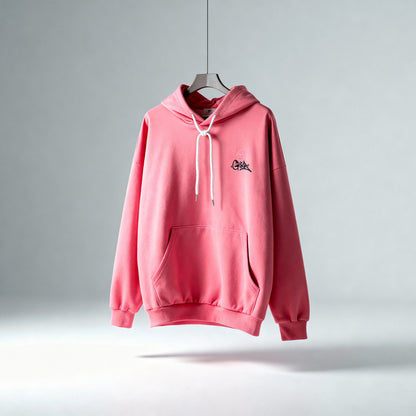 POWERCAT Hoodie — Graphic Street Cat Design  (UNISEX / WOMEN – OVERFIT)