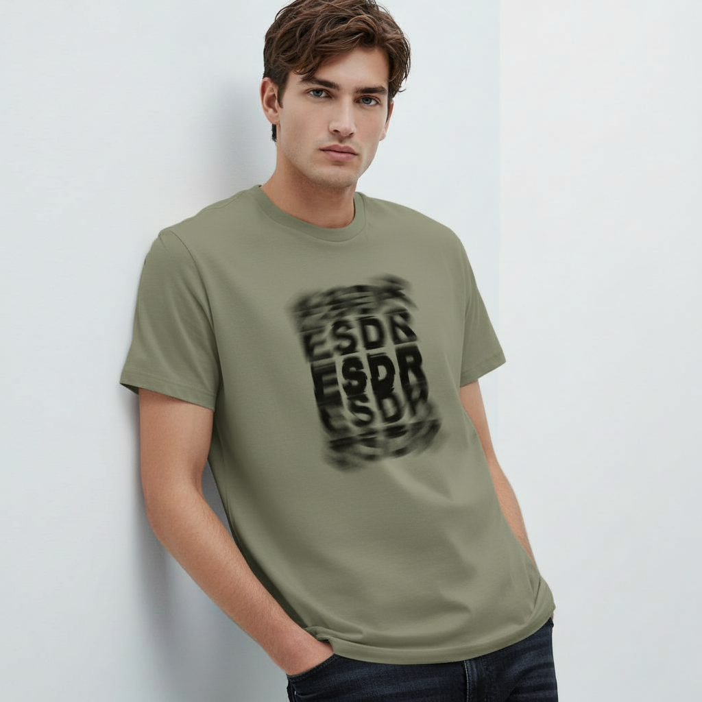 ESDR Motion Graphic T-Shirt  (UNISEX / WOMEN – OVERFIT)