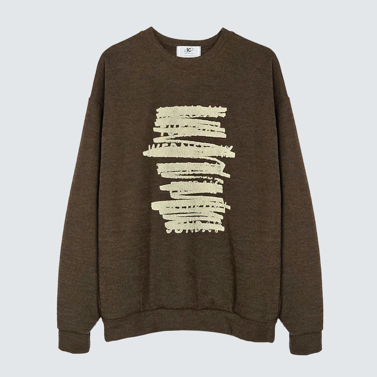 One Week Knit Sweatshirt (UNISEX / WOMEN – OVERFIT)