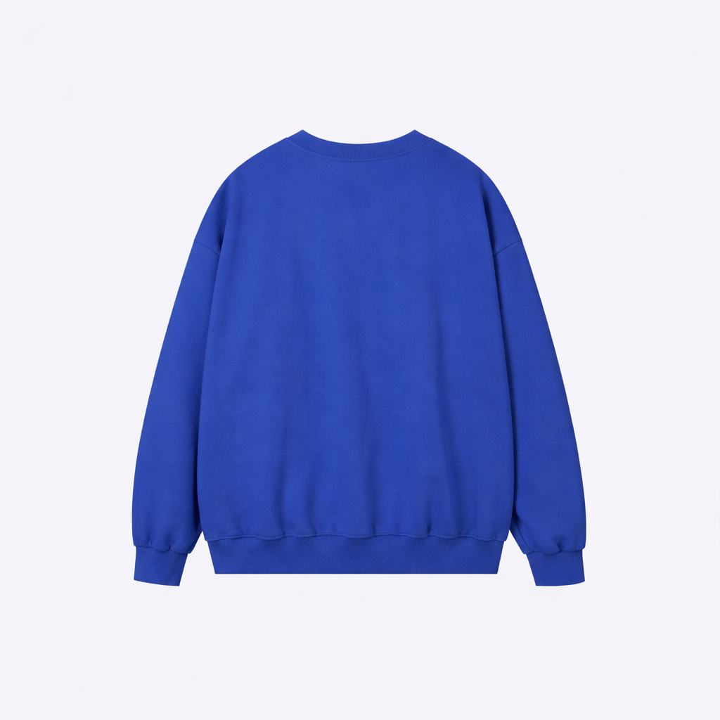 STANDARD Authentic Embroidered Logo Crewneck Sweatshirt (UNISEX / WOMEN – OVERFIT)