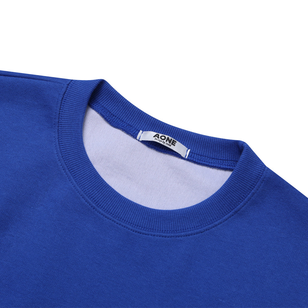 STANDARD Authentic Embroidered Logo Crewneck Sweatshirt (UNISEX / WOMEN – OVERFIT)