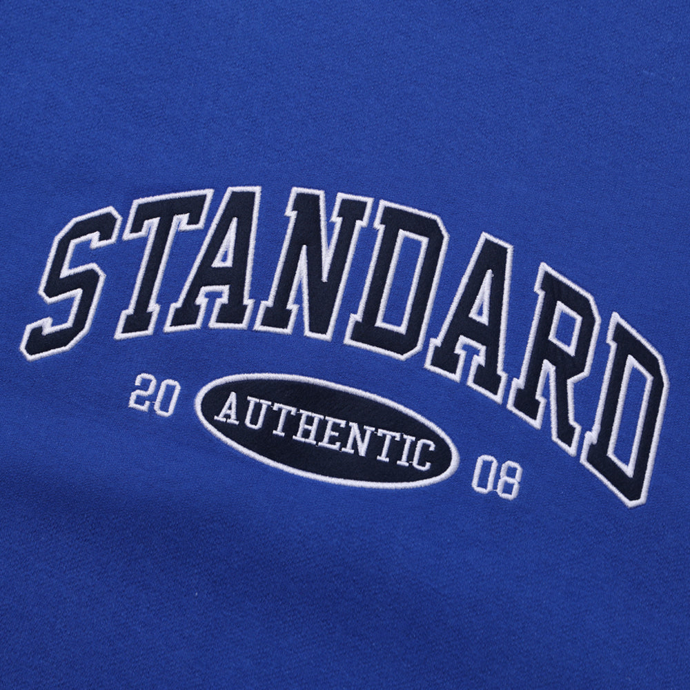 STANDARD Authentic Embroidered Logo Crewneck Sweatshirt (UNISEX / WOMEN – OVERFIT)