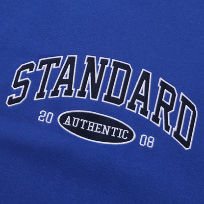 STANDARD Authentic Embroidered Logo Crewneck Sweatshirt (UNISEX / WOMEN – OVERFIT)