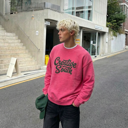 Creative Soul Crewneck Sweatshirt  (UNISEX / WOMEN – OVERFIT)