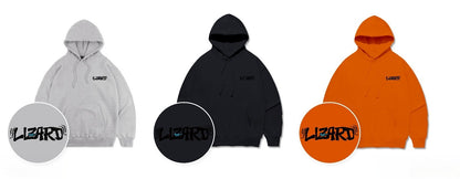 Bewildered Lizard Graphic Hoodie (UNISEX / WOMEN - OVERFIT)