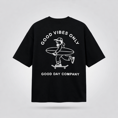 Good Vibes Only Graphic T-Shirt (UNISEX / WOMEN – OVERFIT)