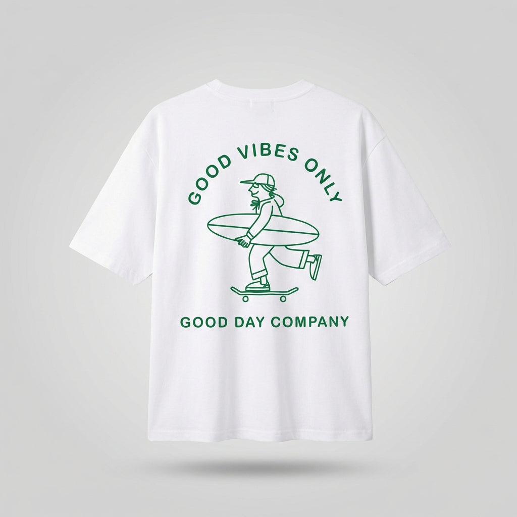 Good Vibes Only Graphic T-Shirt (UNISEX / WOMEN – OVERFIT)