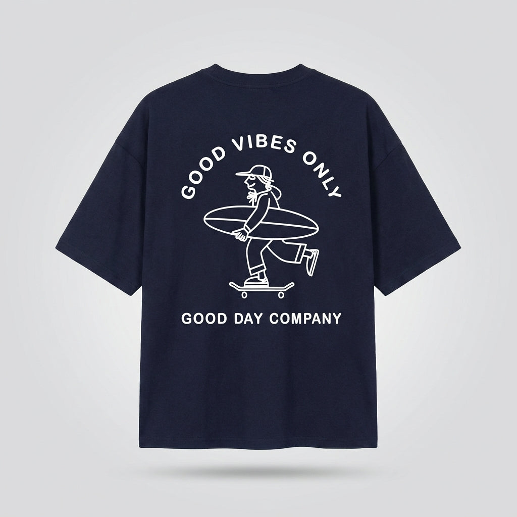 Good Vibes Only Graphic T-Shirt (UNISEX / WOMEN – OVERFIT)