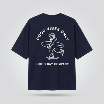 Good Vibes Only Graphic T-Shirt (UNISEX / WOMEN – OVERFIT)