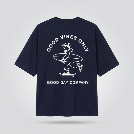 Good Vibes Only Graphic T-Shirt  - Men One Size