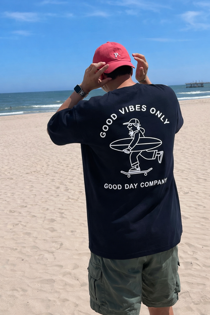 Good Vibes Only Graphic T-Shirt (UNISEX / WOMEN – OVERFIT)