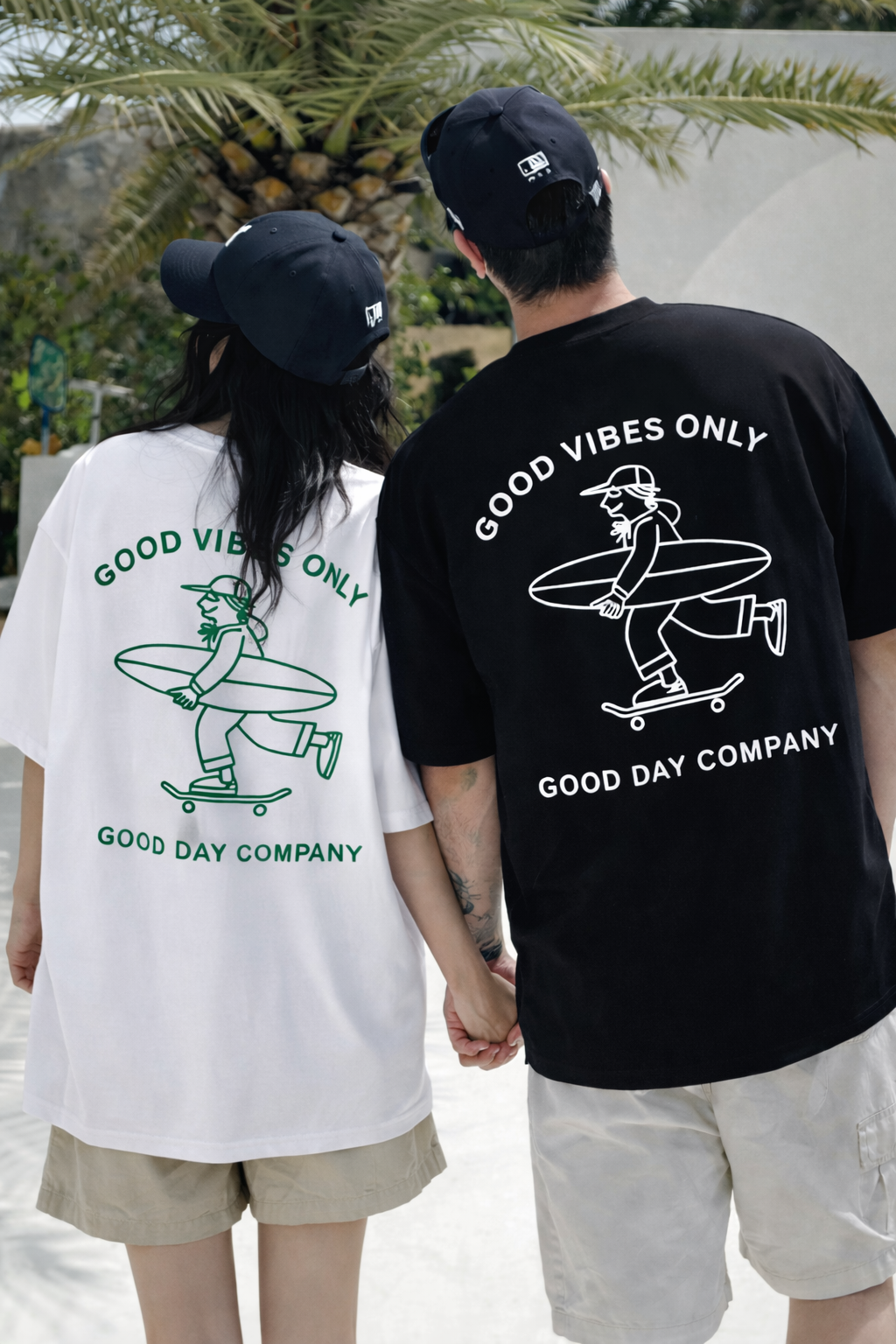 Good Vibes Only Graphic T-Shirt (UNISEX / WOMEN – OVERFIT)