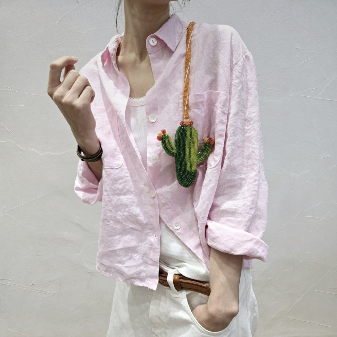 Soft Touch Premium Linen Shirt - Women One Size