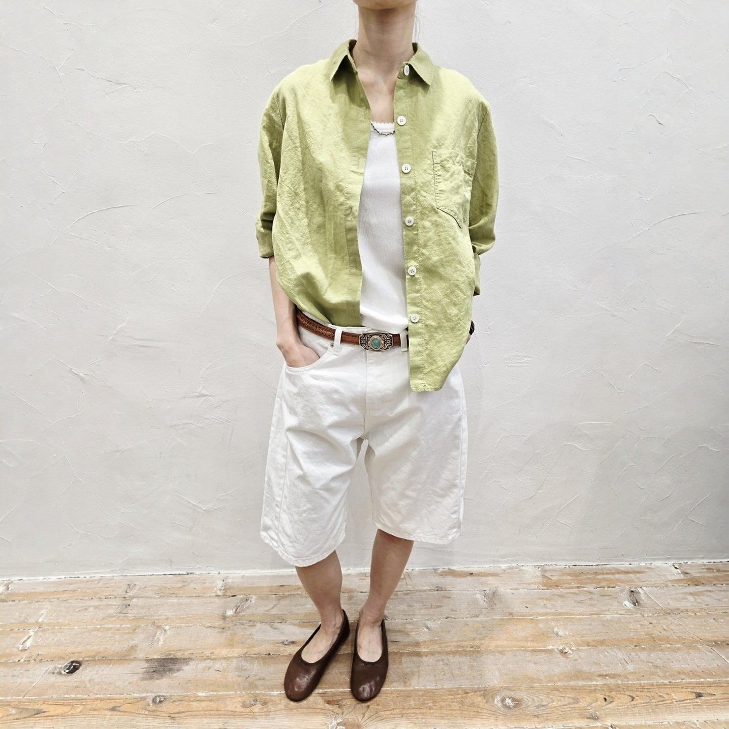Soft Touch Premium Linen Shirt - Women One Size