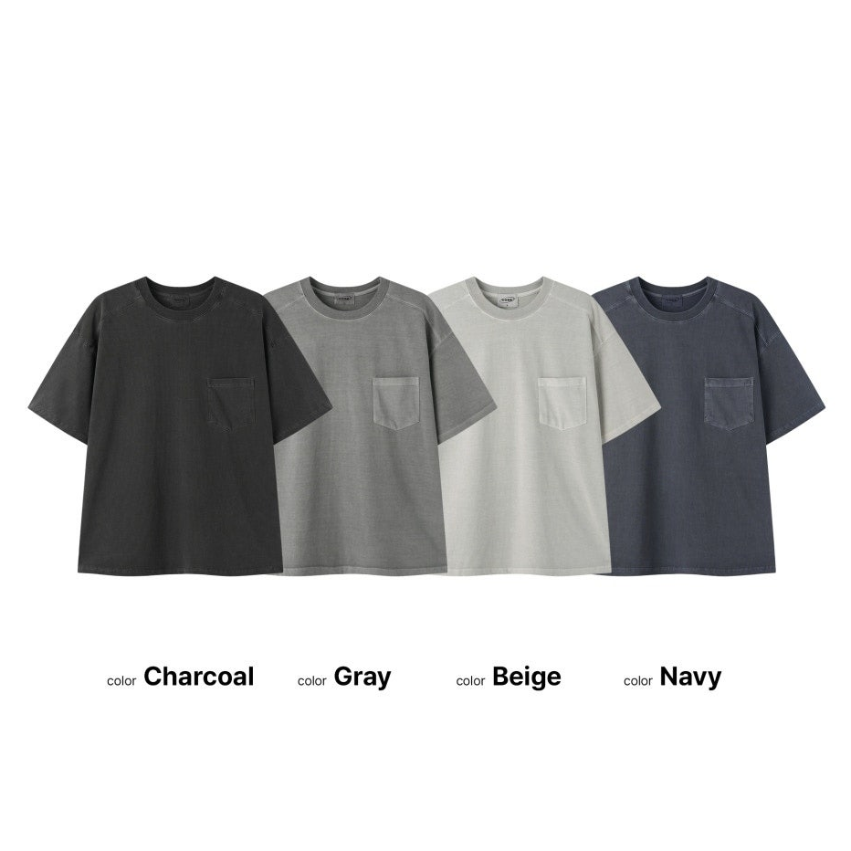 Vintage Pigment Pocket Tee - Men  ( L / XL )