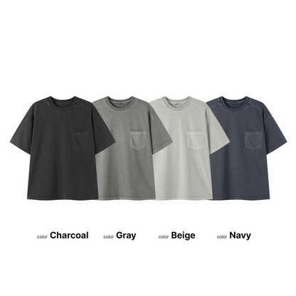 Vintage Pigment Pocket Tee - Men  ( L / XL )