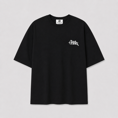 Billiard Cat Graphic Oversized T-Shirt - Men One Size ( Unisex )